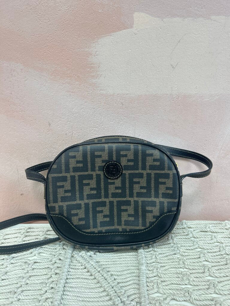 Fendi Zucca FF Vintage Crossbody