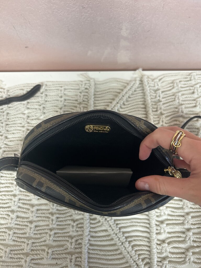 Fendi Zucca FF Vintage Crossbody