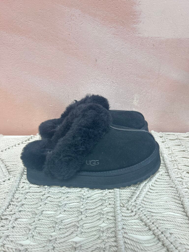 Ugg Black Shearling Mule