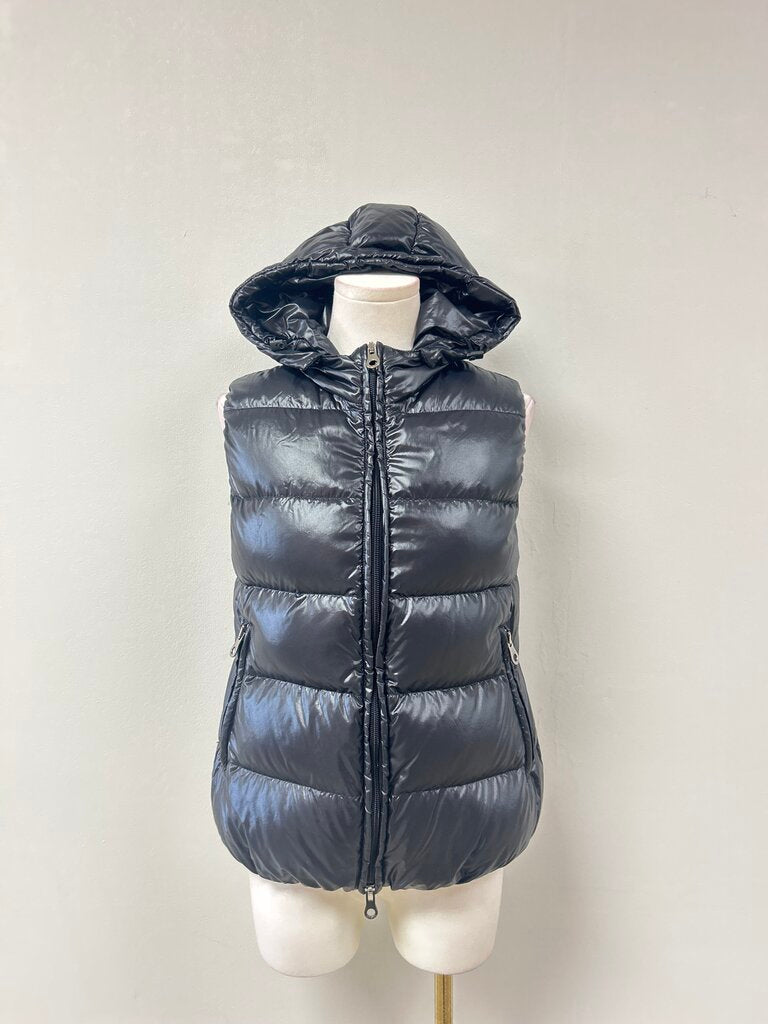 Duvetica Black Down Puffer Vest