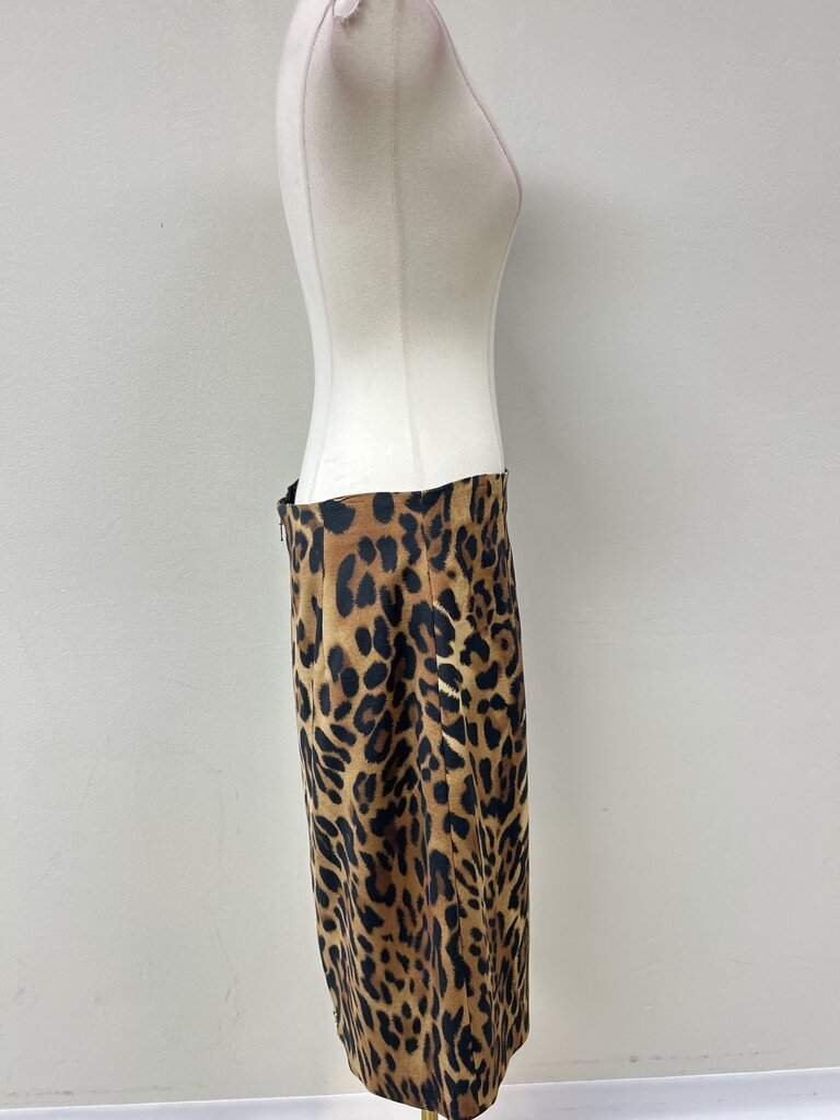 Escada Animal Print Skirt