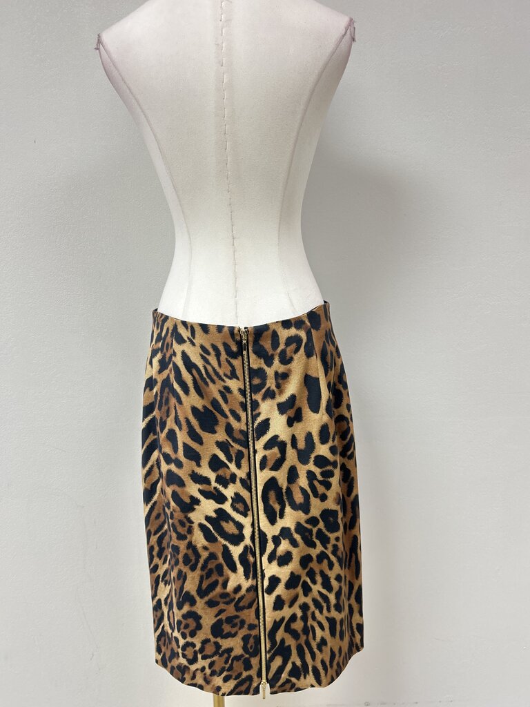 Escada Animal Print Skirt