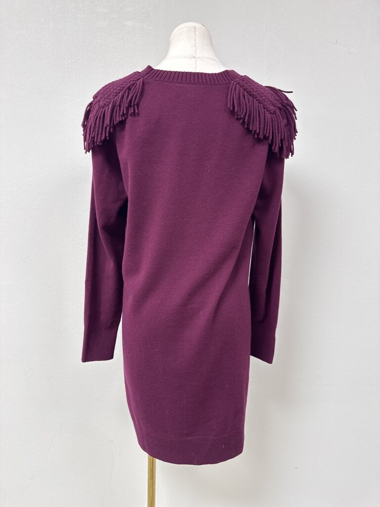 Burberry Maroon Knit Dress