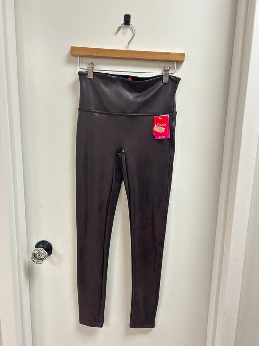 Spanx Brown Coated Legging NWT