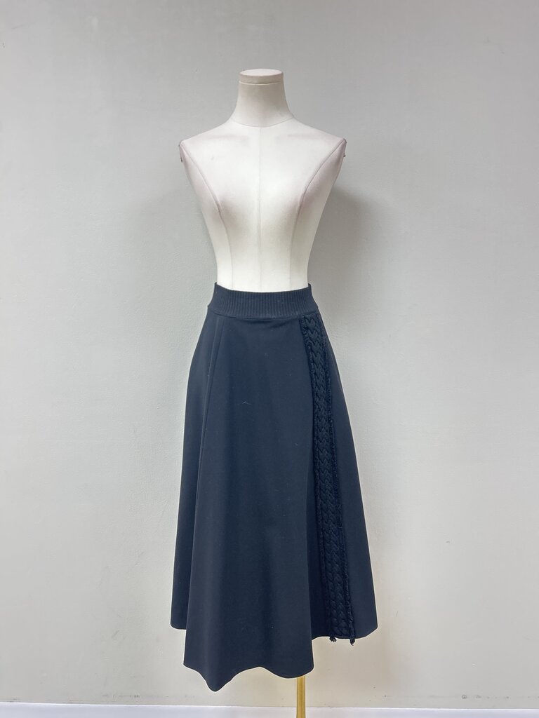 She's So Black Knit Maxi Skirt