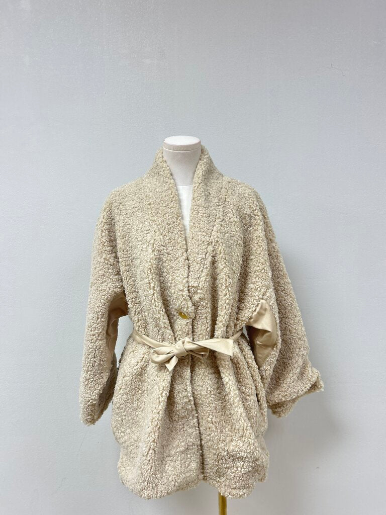 Loup Tan Teddy Bear Coat