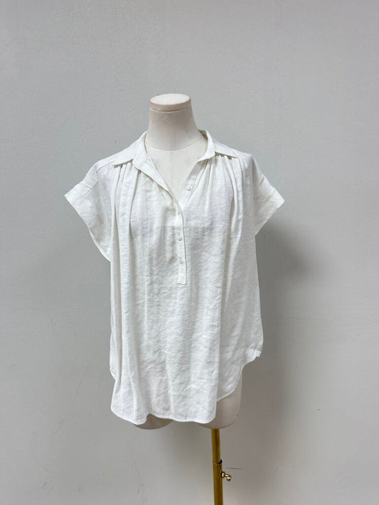 ruti White Voile Blouse NWT