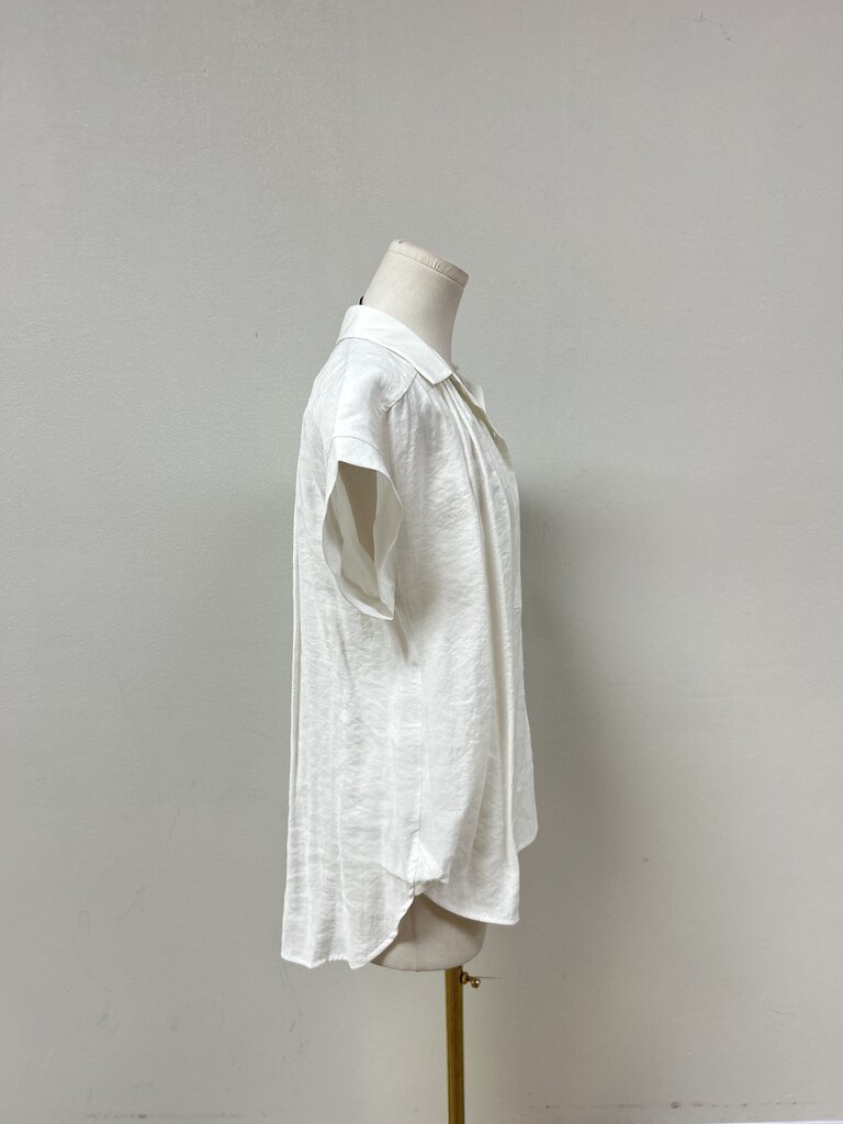 ruti White Voile Blouse NWT