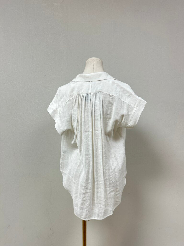 ruti White Voile Blouse NWT