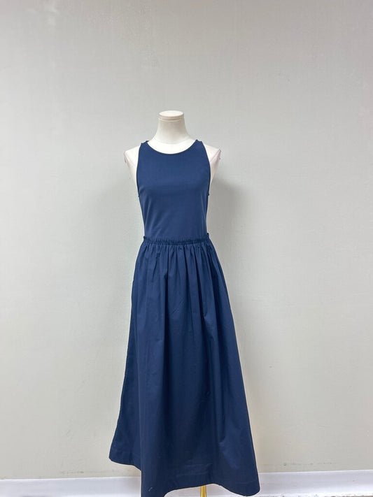 Marea Navy Maxi Dress NWT