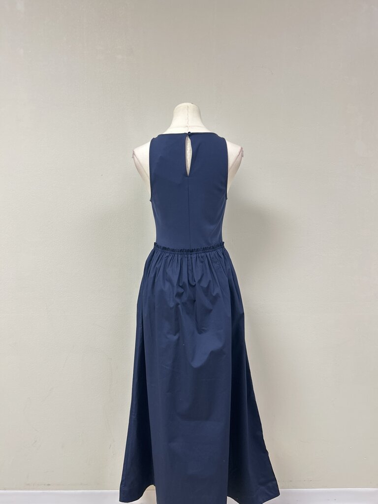 Marea Navy Maxi Dress NWT