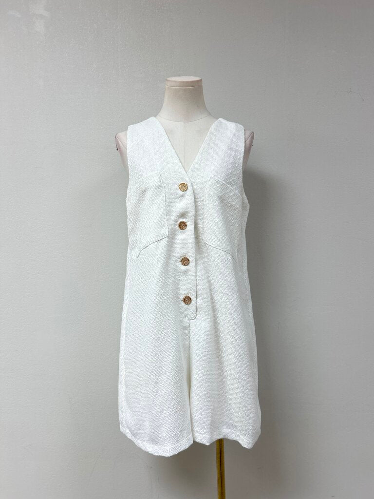 Tuckernuck White Boucle Dress NWT