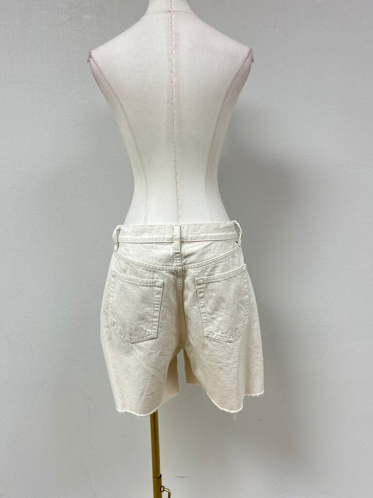 Frame Off White Jean Short NWT