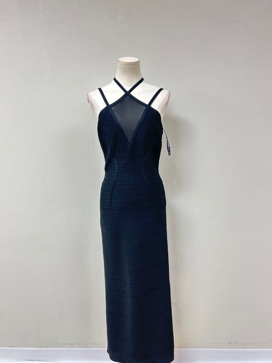 Herve Leger Black Gown NWT