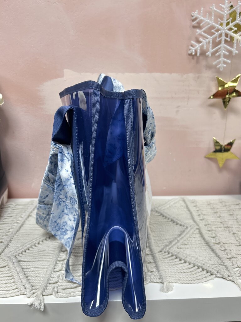 Case Mate Navy Jelly Tote NWT