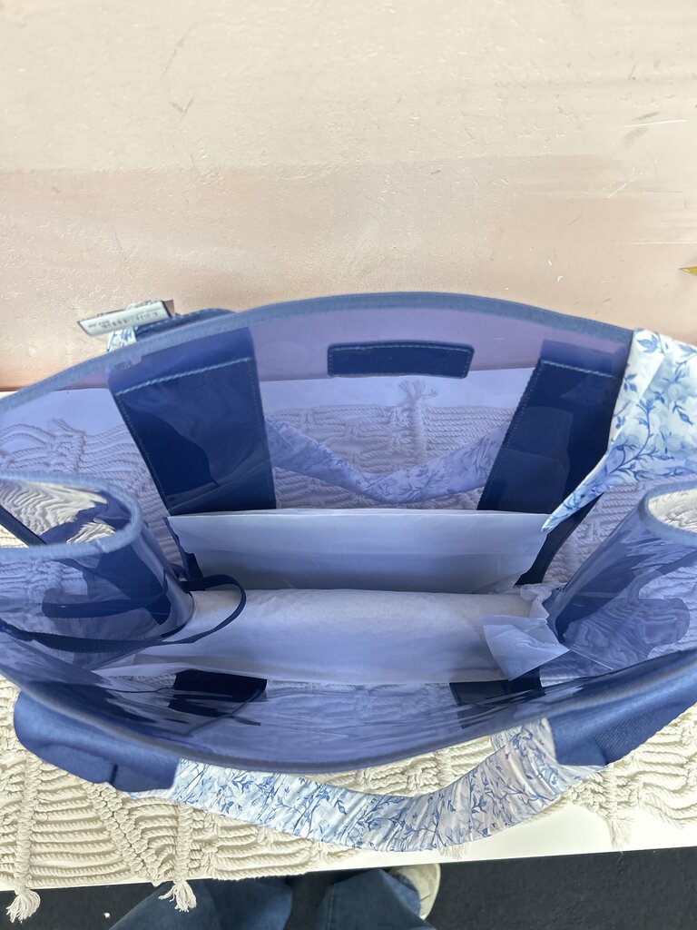 Case Mate Navy Jelly Tote NWT