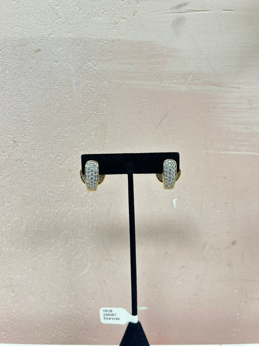 Swarovski Crystal Double Earring