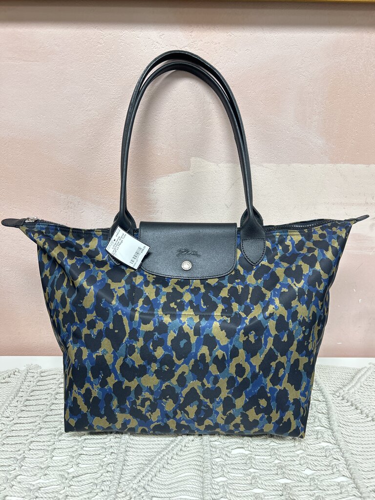 Longchamp Animal Print Le Pliage Tote