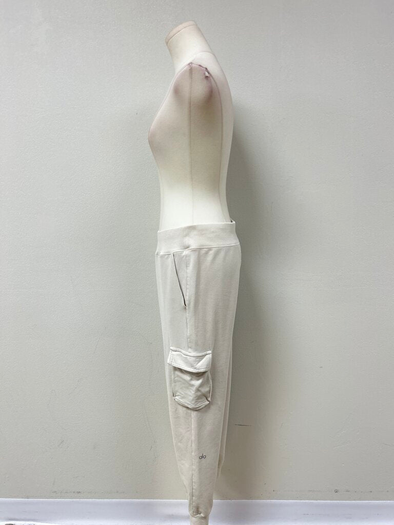 Alo Beige Cargo Jogger
