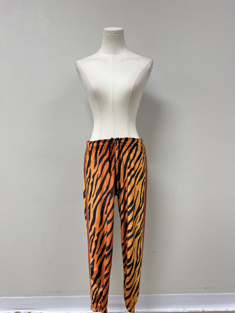 Aviator Nation Tiger Velvet Print Jogger