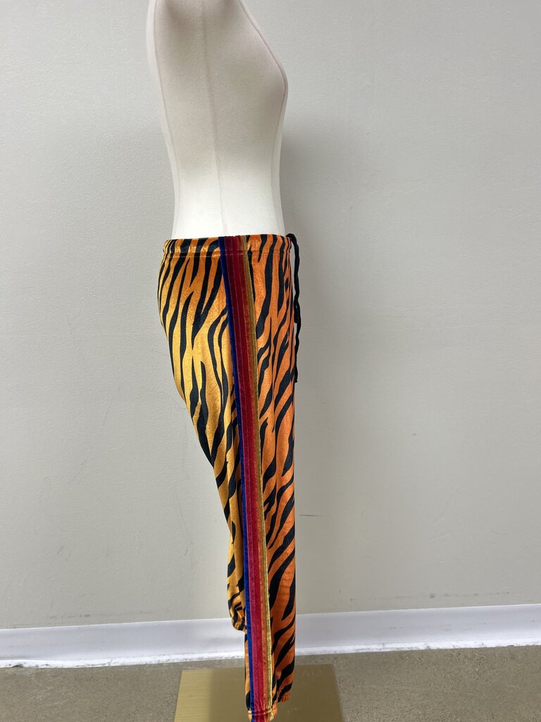 Aviator Nation Tiger Velvet Print Jogger