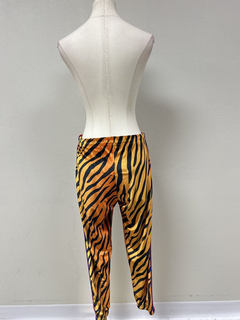 Aviator Nation Tiger Velvet Print Jogger