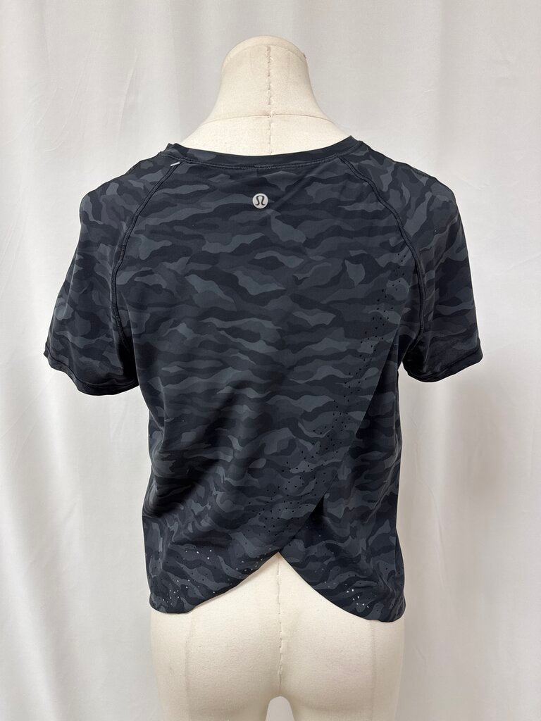 Lululemon Black Camo Tee