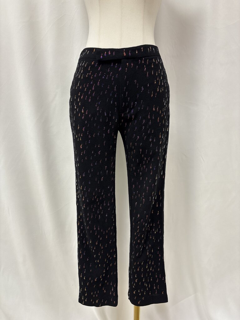 Libertine Black Crystal Detail Pant