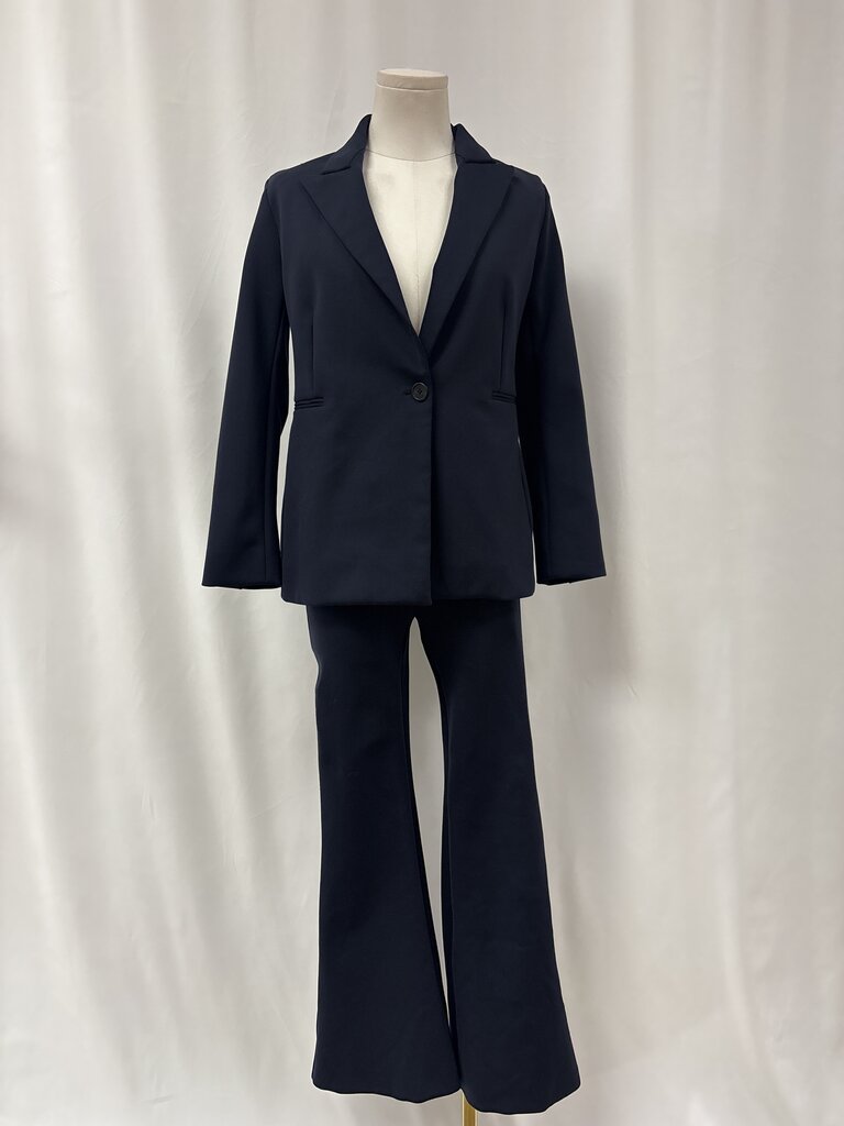 The Row Navy Pant Suit