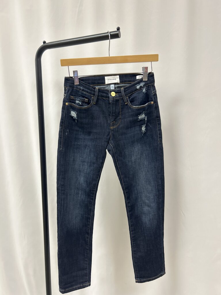 Frame Blue Crop Jean