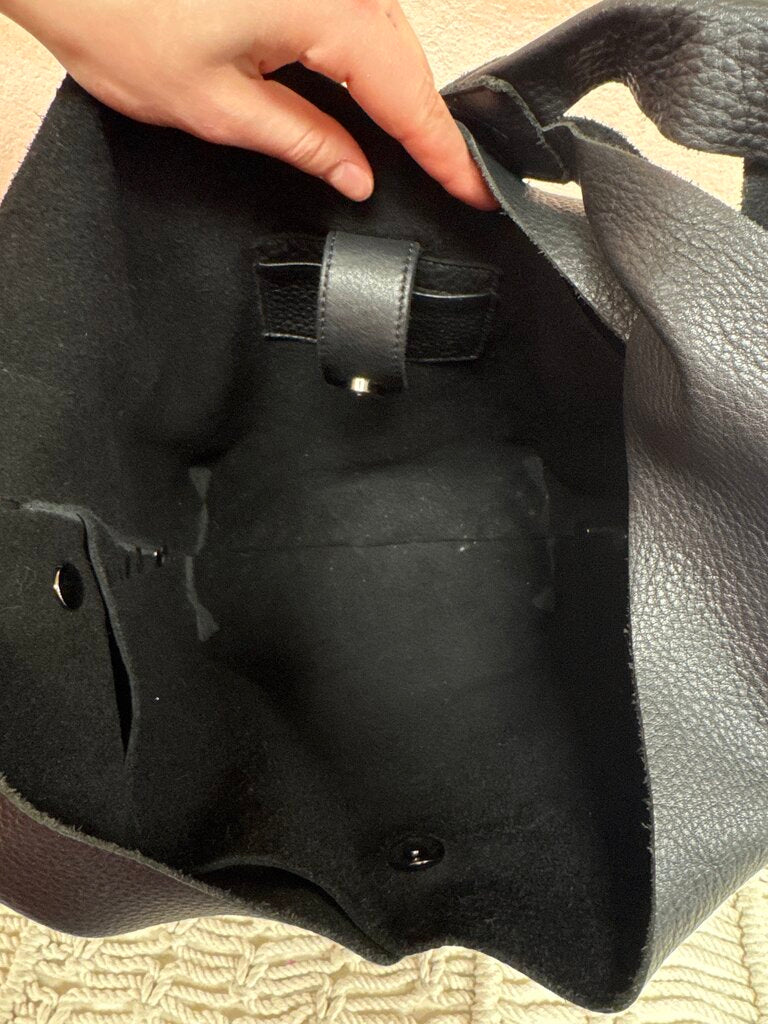 Hammitt Black Slouchy Tote