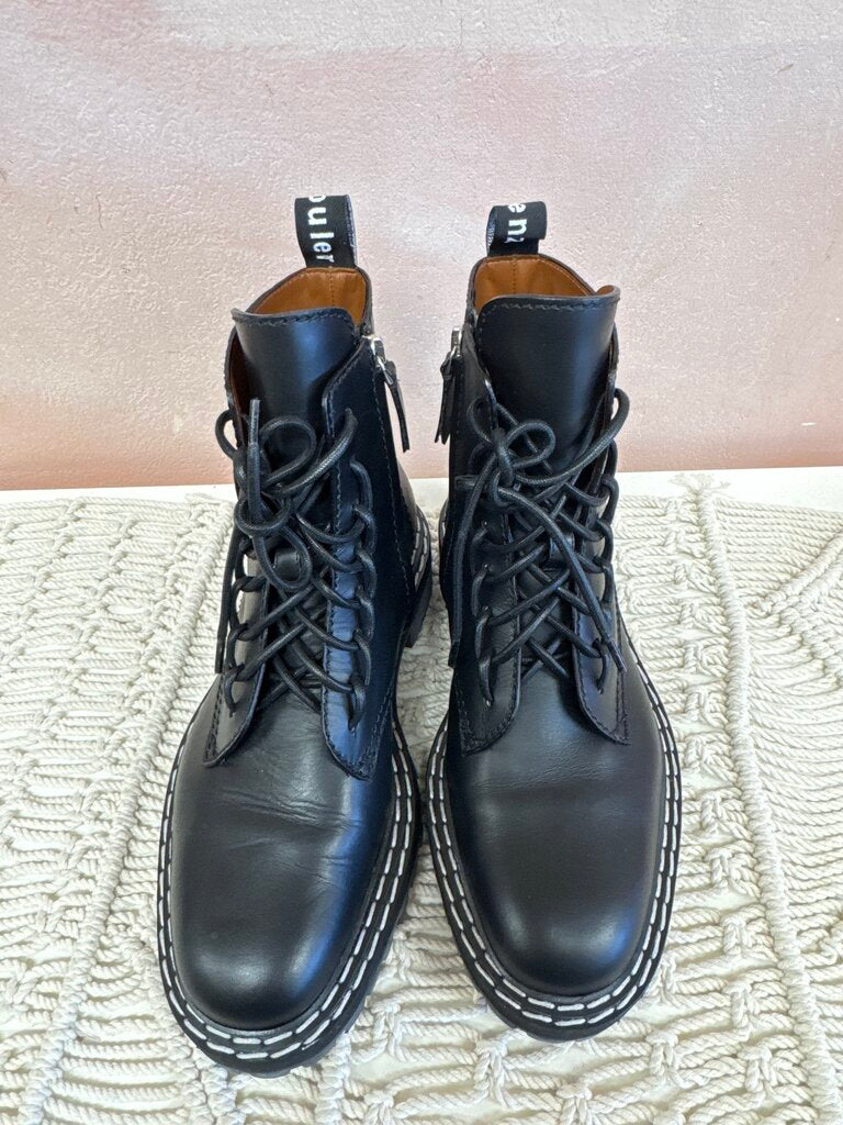 Proenza Schouler Black Combat Boot