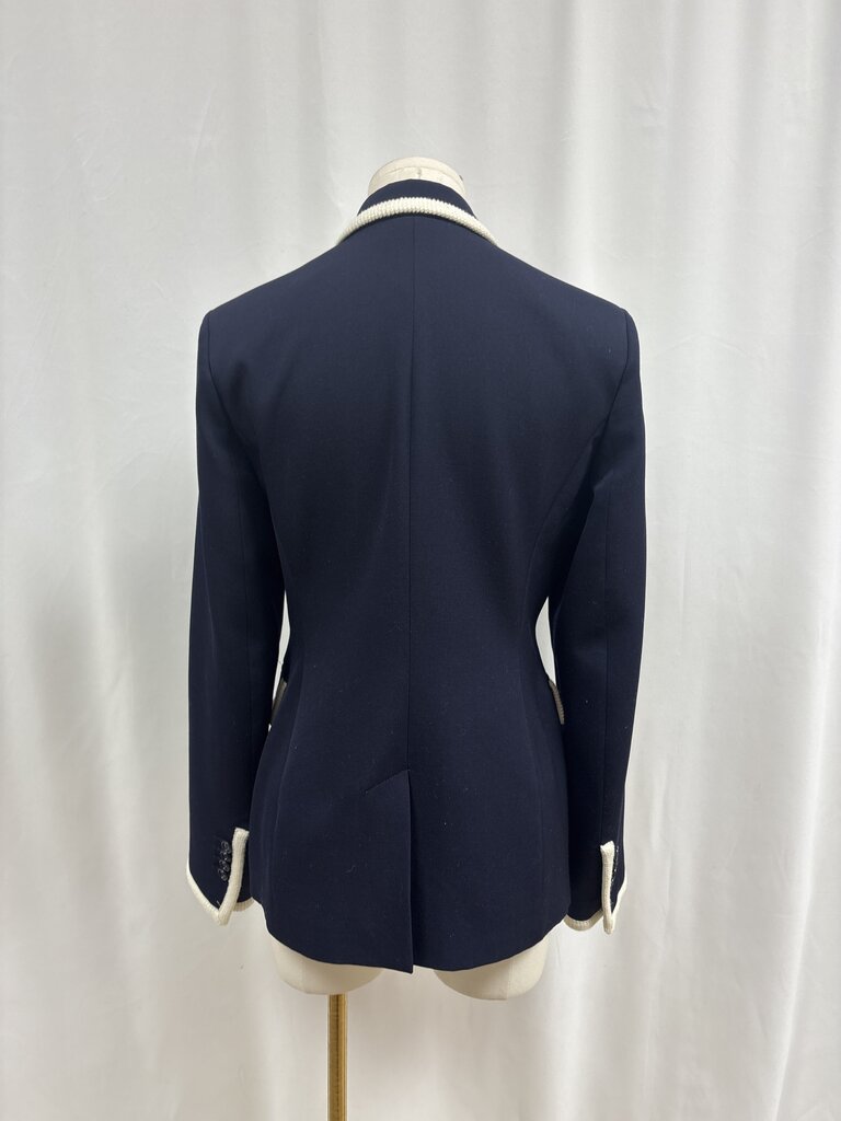 G. Label Blue Blazer w/ White Trim