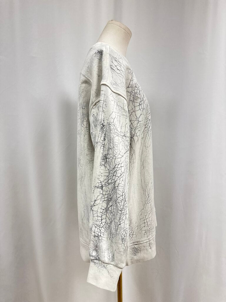 Lululemon White Printed Sweatshirt