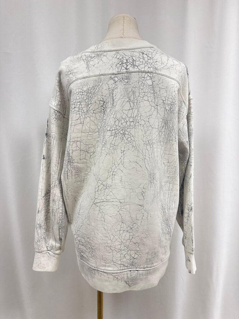 Lululemon White Printed Sweatshirt