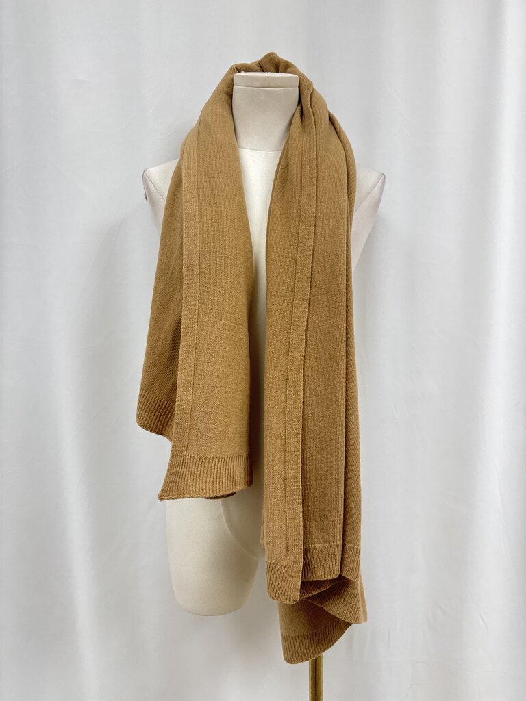 Frette 1860 Camel Scarf w/Carrying Bag