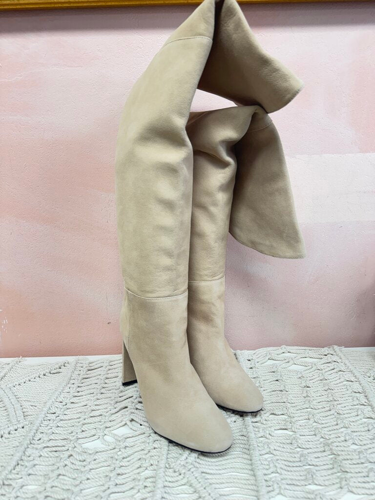 Schutz Stone Suede Tall Boot