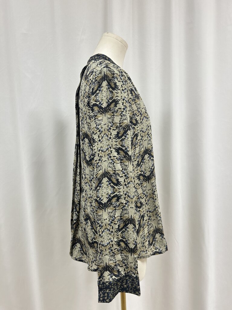 L'Agence Sage Butterfly Blouse