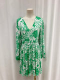 Lilly Pulitzer Green Floral Dress