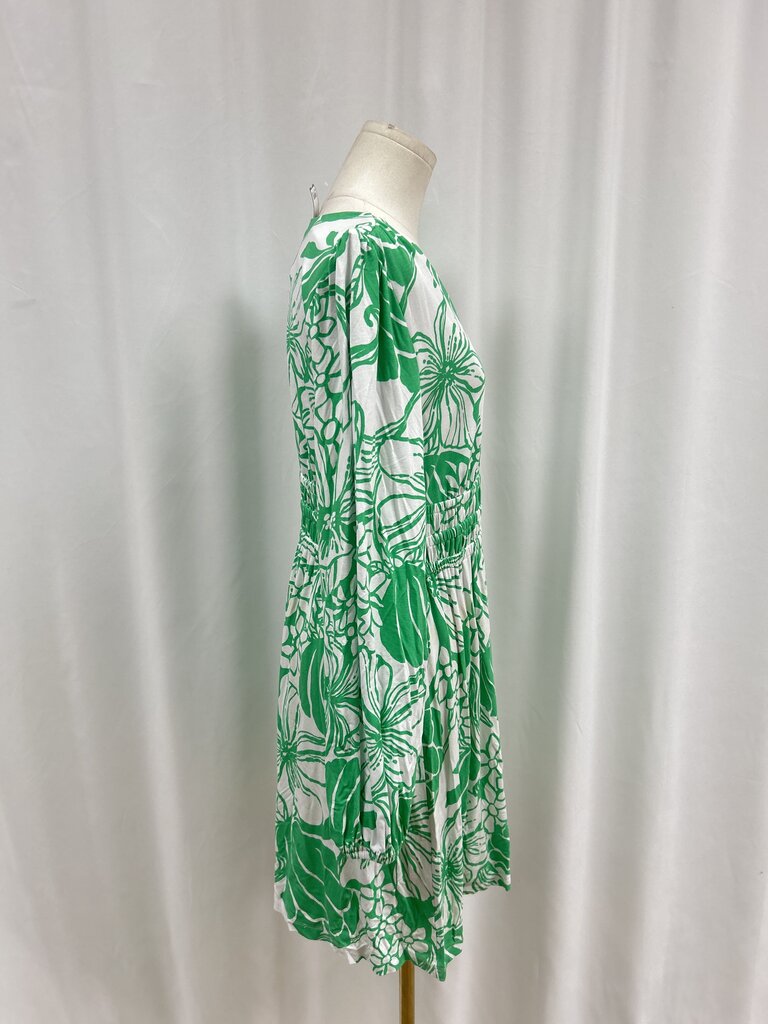 Lilly Pulitzer Green Floral Dress