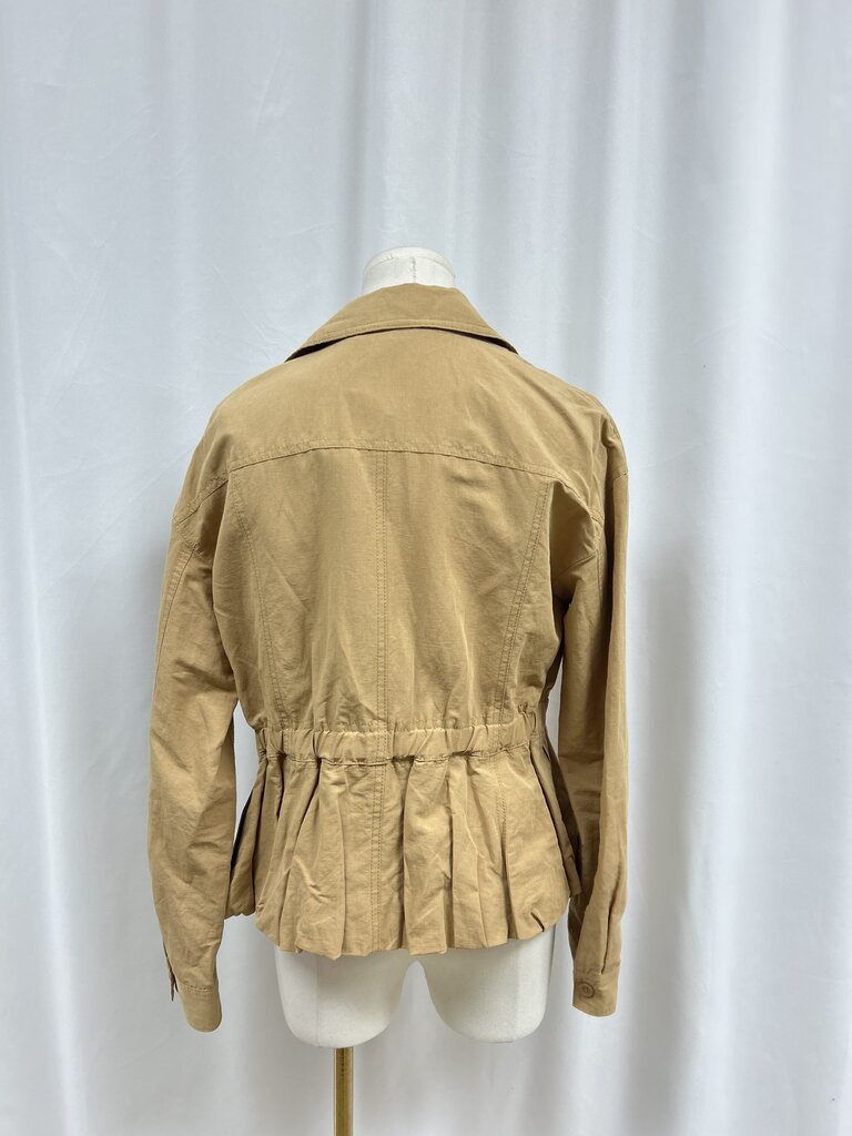 Ulla Johnson Tan Linen Field Jacket
