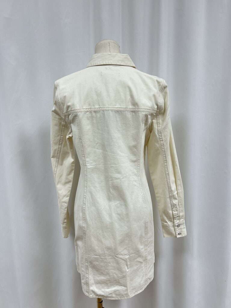 Veronica Beard Ecru Button Up Dress NWT