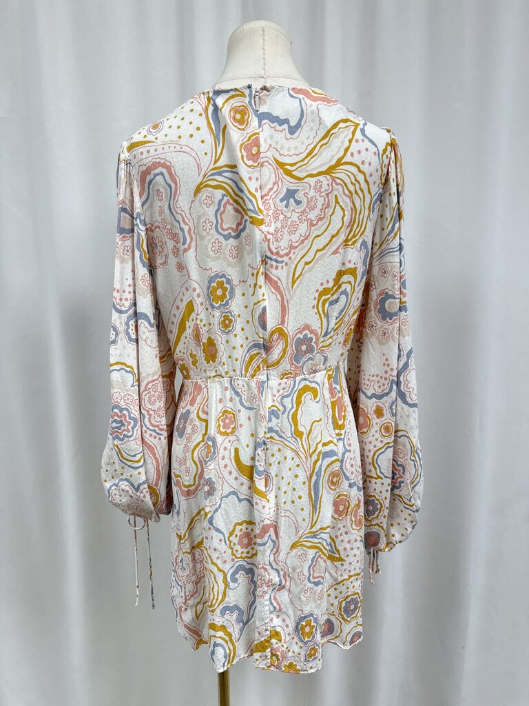 Ted Baker White Floral Midi Dress