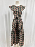The Great Black Printed Maxi Dress NWT