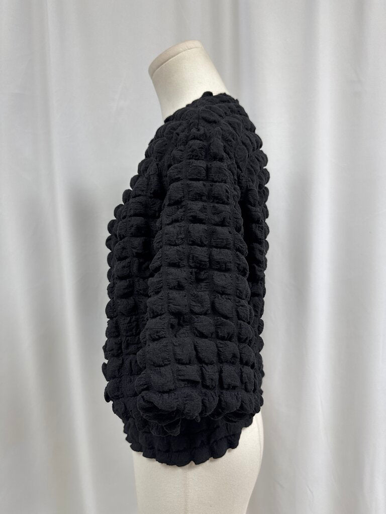 eri + ali Black Puffy Top