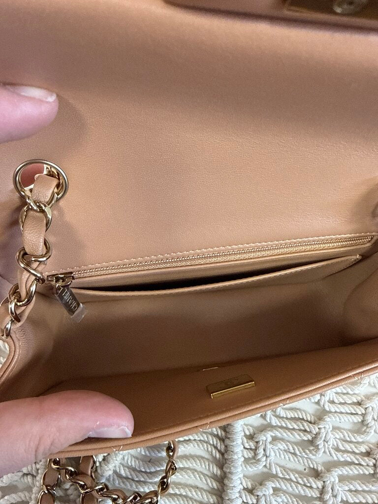 Chanel Mini Rectangular Flap Bag w/Box and Dustbag