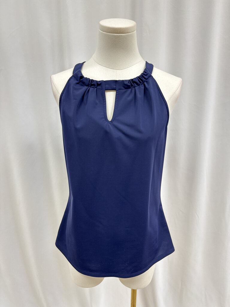 Jude Connally Blue Stretch Tank Top