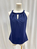 Jude Connally Blue Stretch Tank Top