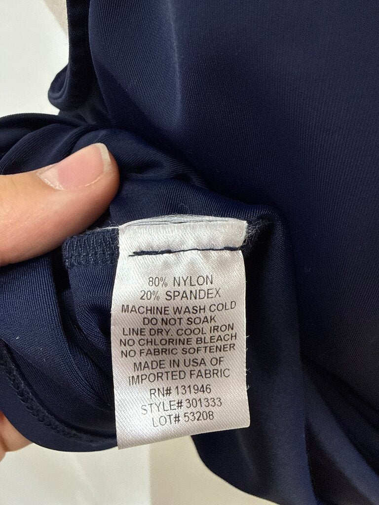 Jude Connally Blue Stretch Tank Top