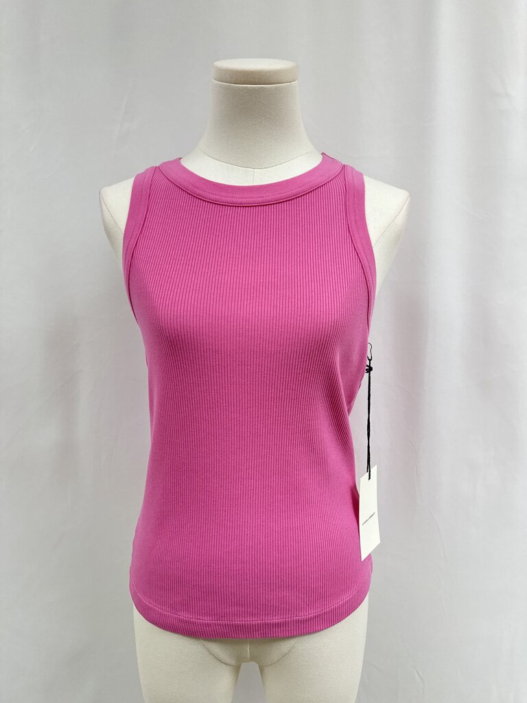 Citizens of Humanity Pink Ribbed Muscle Tank NWT